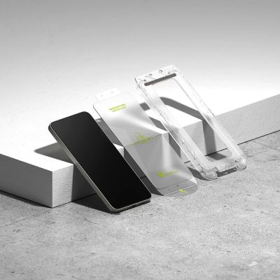 3. Ringke Easy Slide 2-pack tempered glass for Samsung Galaxy S25