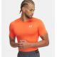 UA HG Armor Comp SS Men's Training Top Orange (1361518-847)