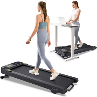 26. Urevo Spacewalk 3S treadmill + TUCKANO electrically adjustable desk, black