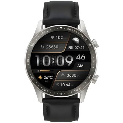 8. Smartwatch Gravity Silver 2 Straps GT10-7