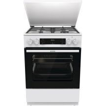 GORENJE GKS6C71WF gas-electric cooker 60 cm | AirFry | ExtraSteam | FrozenBake | white