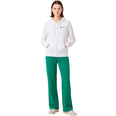 5. Champion Women's Full Zip Hoodie Sweatshirt White 118406 WW001