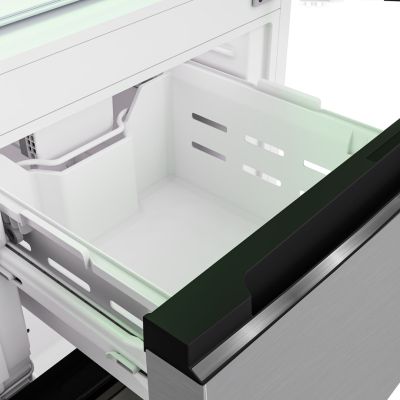 8. Freestanding fridge freezer BEKO B3RGNA354HXB1, 203 cm