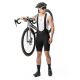 4. Rockbros YDDK009 Men's Cycling Bib Shorts with Pad Size XL - Black