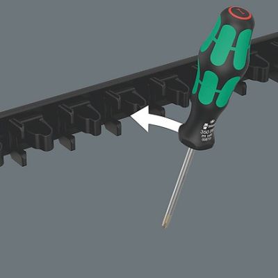 5. Kraftform screwdriver set on magnetic strip 9650