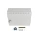 9. Lanberg rack cabinet, wall-mounted, 19" 4U+3U, 540x200, low-profile, gray (assembled)