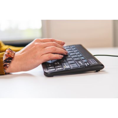 6. BakkerElkhuizen Goldtouch Travel Go2 Tastatur keyboard (QWERTZ) ergomisch