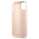 7. Guess GUHCP13SSLTGP iPhone 13 mini 5.4" pink/pink hardcase Silicone Triangle