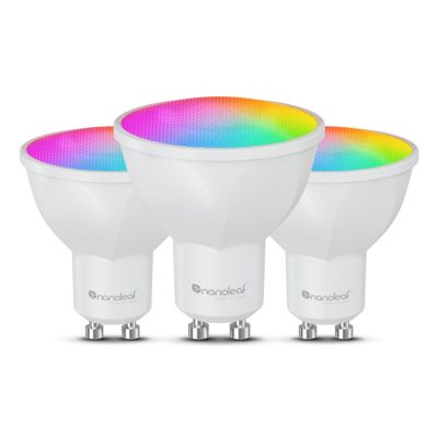 2. Nanoleaf Essentials Smart – Set of 3 GU10 Bulbs (WiFi)