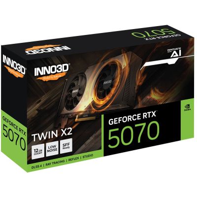 2. INNO3D GeForce RTX 5070 Twin X2 12GB Graphics Card