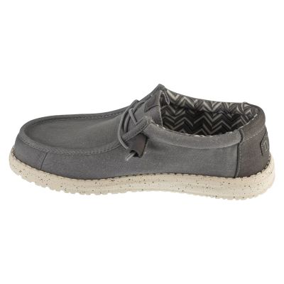 2. Hey Dude Wally Stretch Canvas 40700-1XA Grey 42
