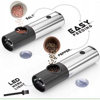 4. PROMIS PEPPER AND SALT GRINDER SET MP36X2 ZP