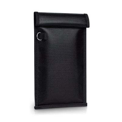 Fireproof RFID Phone Case OTN-27 with Signal Blocker 27x12.3 cm - Black