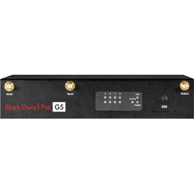 3. Securepoint Black Dwarf Pro G5 firewall (hardware) Desktop 2.83 Gbit/s