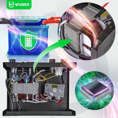 17. Battery Charger with Jump Starter 40 A 12 V/24 V W14005 WUBER