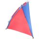 9. BEACH SHELTER SUN 200x120x120cm BLUE-RED ENERO CAMP