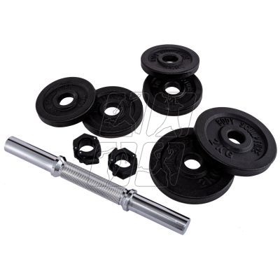 7. Adjustable dumbbell Body Sculpture 1x10 KG BW 780LX1