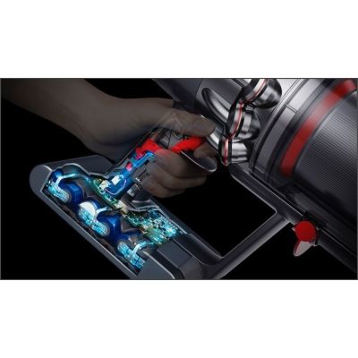 28. DYSON V11 Fluffy Nickel/Red Vacuum Cleaner