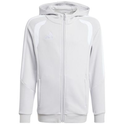 2. adidas Tiro 26 League Sweat Full Zip Hoodie for Kids Gray KF3323