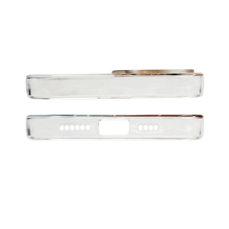 3. Marble Case for iPhone 12 Pro Max Gel Cover Orange Marble