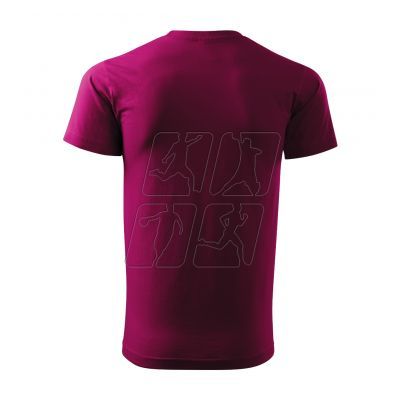 3. T-shirt Malfini Basic M MLI-12949 fuchsia red