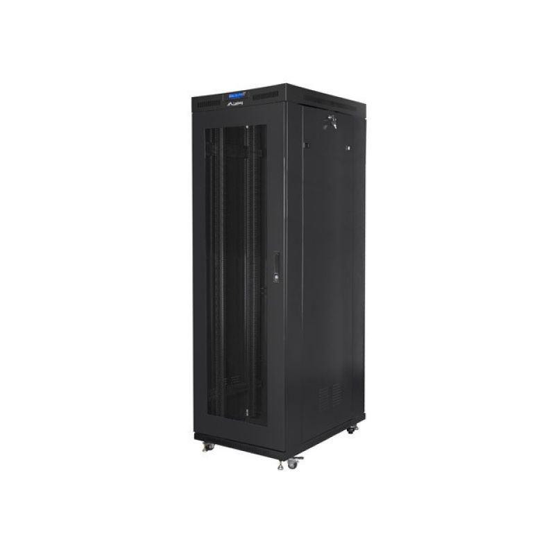 12. Lanberg FF01-8027-23BL 27U Freestanding Rack Black