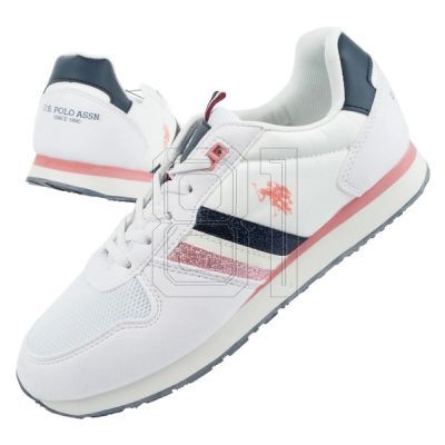 2. US Polo ASSN shoes. IN NOBIK003A-WHI
