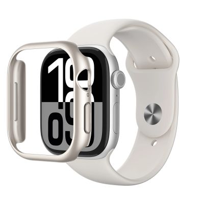 9. AmazingThing Minimal Case for Apple Watch 46mm – silver
