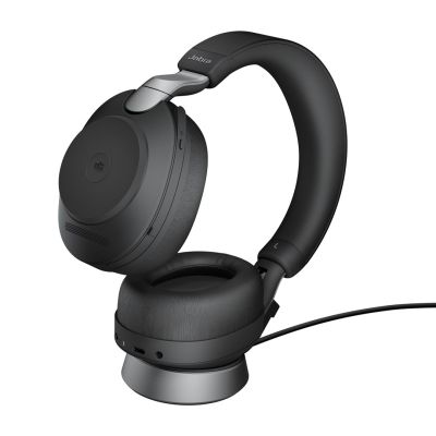 2. Jabra Evolve2 85, MS Stereo BT Headset Wired and Wireless Headband