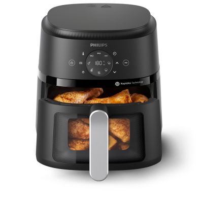 32. Philips 2000 series NA221/00 2000 series fryer with a capacity of 4.2 liters (silver)