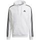 2. Adidas Essentials Fleece 3-Stripes Hoodie M GU2522