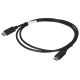 2. Lanberg CA-CMCM-10CU-0010-BK cable (USB Type-C - USB Type-C; 1m; black)