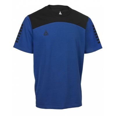 SELECT Oxford T-shirt blue/black blue/black