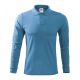 7. Malfini Single J polo shirt. LS M MLI-21114 azure