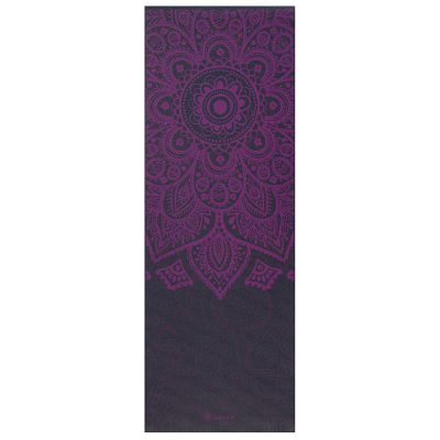 11. Gaiam Plum Sundial Yoga Mat 6 mm 62572