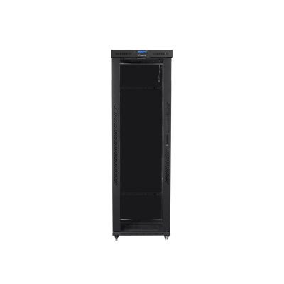 5. LANBERG CABINET RACK 19" 47U 800X1200 GLASS DOOR LCD BLACK FF01-8247-12BL