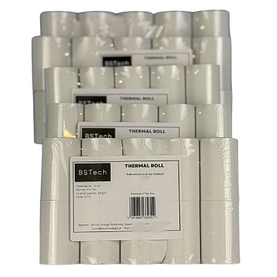 6. BSTech Thermal Paper Roll for Cash Registers 57x15m 10 pcs.