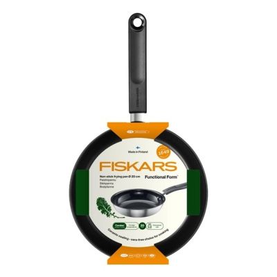 6. Fiskars 1072249 Connoisseur's Round Frying Pan