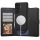 Tech-Protect Wallet MagSafe Case for Samsung Galaxy S26 - Matte Black