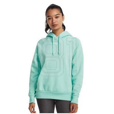 2. Under Armor Rival Fleece Hoodie W 1379500-361
