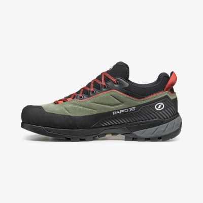 2. Scarpa Rapid XT GTX Women's Approach Shoes - Birch/Coral Size: 38