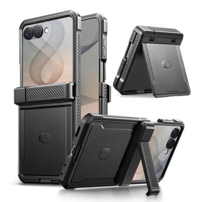 Tech-Protect Kevlar Pro Case for Samsung Galaxy Z Flip 8 - black