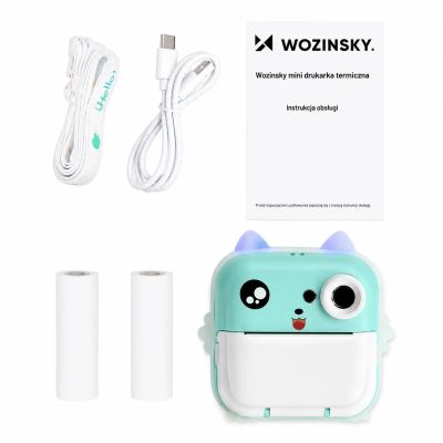 19. Wozinsky WDT-02 Thermal Printer Camera for Kids - Blue
