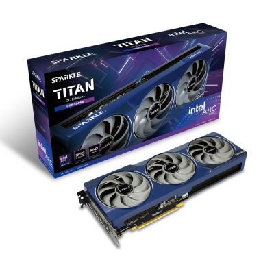 31. graphics card SPARKLE Intel Arc B580 TITAN OC 12GB