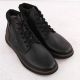 15. Men’s Black Waterproof Leather Boots with Warm Lining Rieker B3343-00