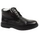 Lee Cooper men's shoes elegant leather black insulated ankle boots