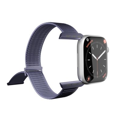 7. Puro Sport Strap for Apple Watch 44/45/46/49mm - Navy Blue