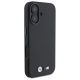 4. BMW Carbon Wrapped Metal iPhone 16 Case - Black