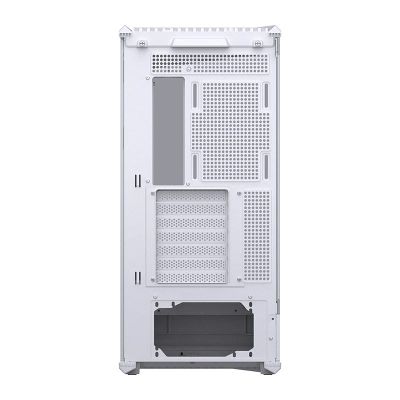 16. Jonsbo D400 PC Case, Midi Tower, ATX, Tempered Glass - White