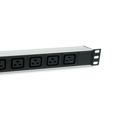 5. Equip 333319 PDU Power Distribution Unit 6 x Network Sockets 1U Black